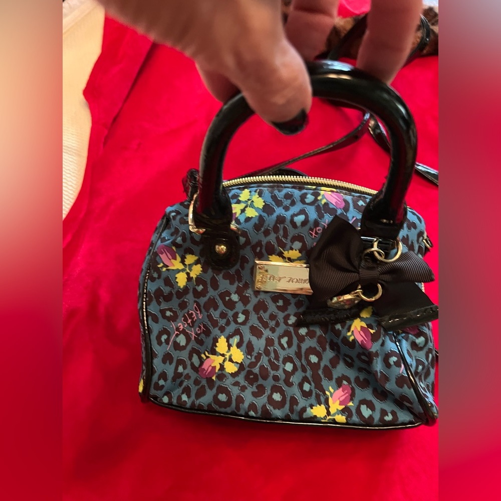 Betsey Johnson purse.